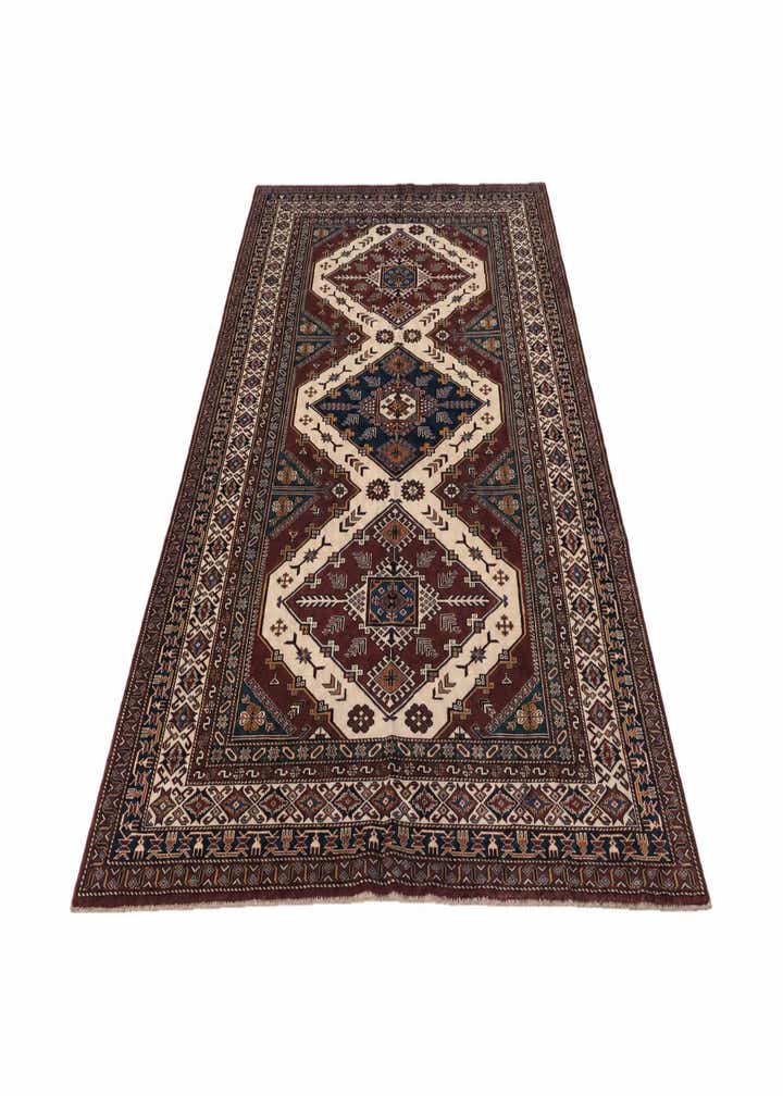 6' x 9' 8 Hand Knotted Shirvan Rug