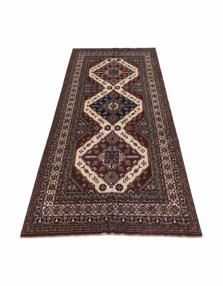Detail image of 6' x 9' 8 Hand Knotted Shirvan Rug