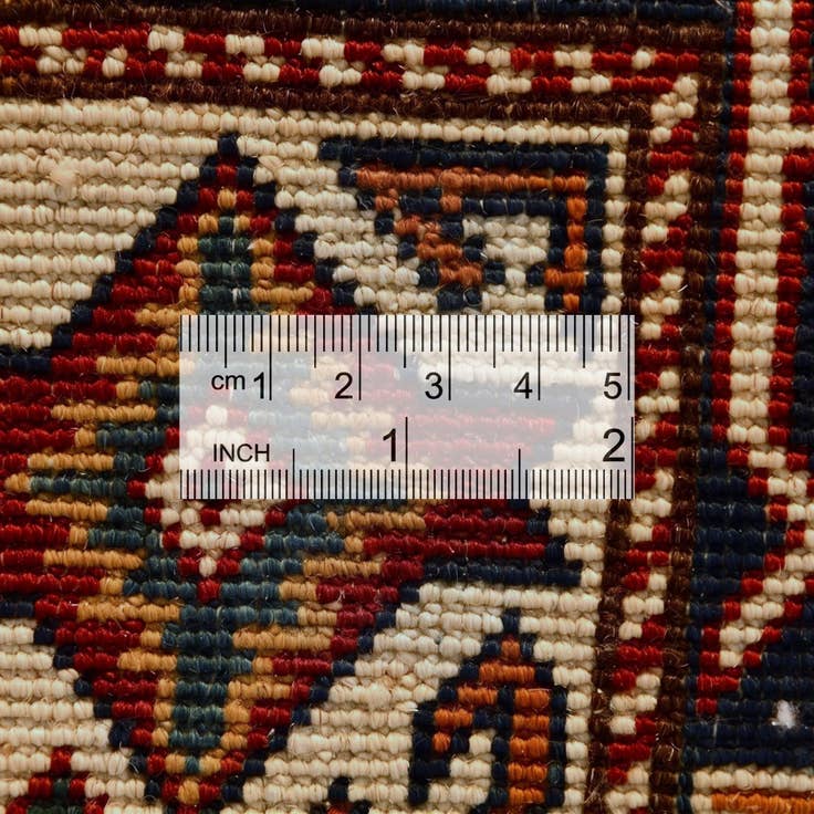 Detail image of 6' x 9' 8 Hand Knotted Shirvan Rug