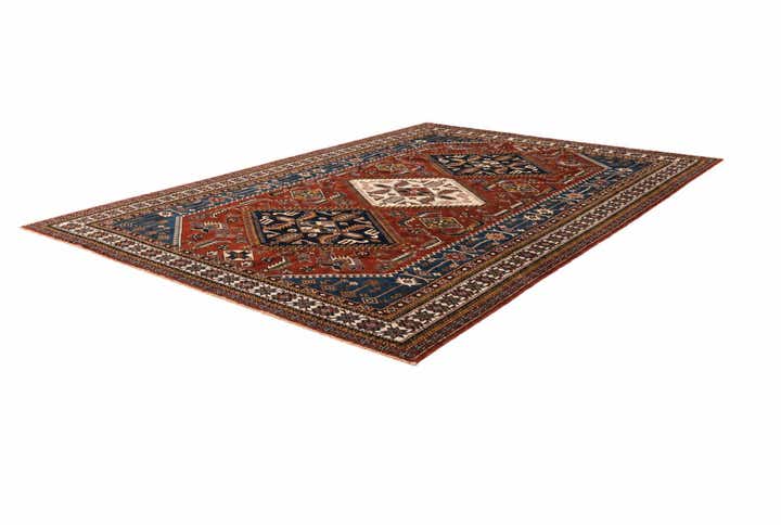 6' 9 x 9' 9 Hand Knotted Shirvan Rug