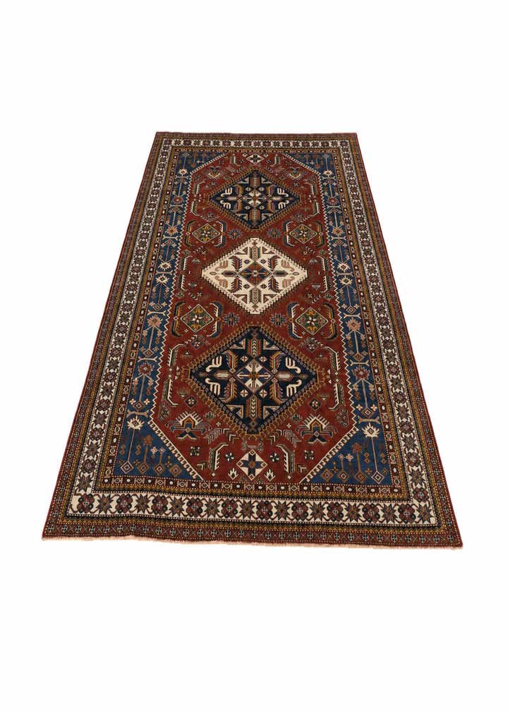 6' 9 x 9' 9 Hand Knotted Shirvan Rug
