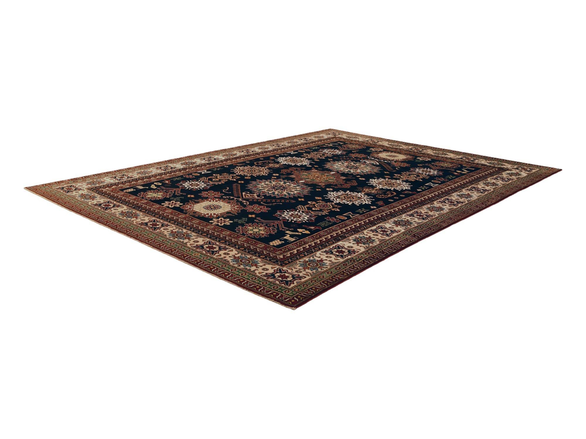 7' 4 x 9' 11 Hand Knotted Shirvan Rug