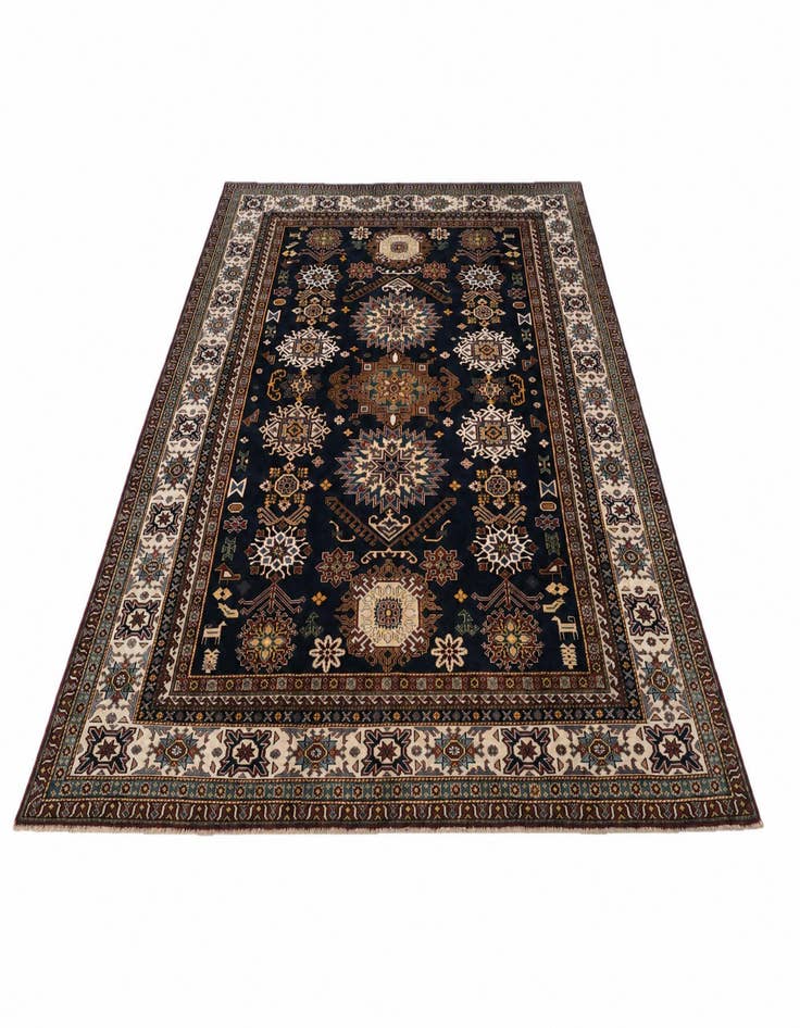 Detail image of 7' 4 x 9' 11 Hand Knotted Shirvan Rug