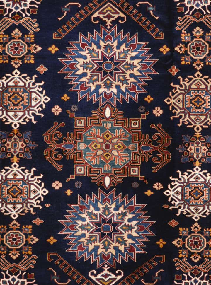 7' 4 x 9' 11 Hand Knotted Shirvan Rug