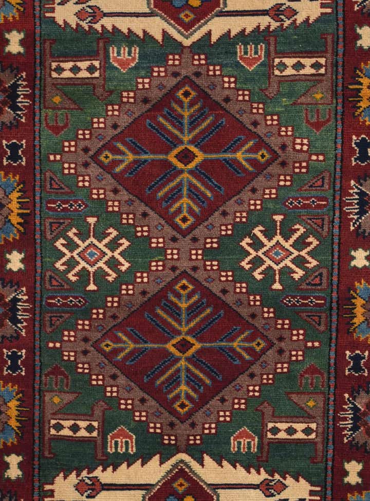 2' 7 x 4' 2 Hand Knotted Shirvan Rug
