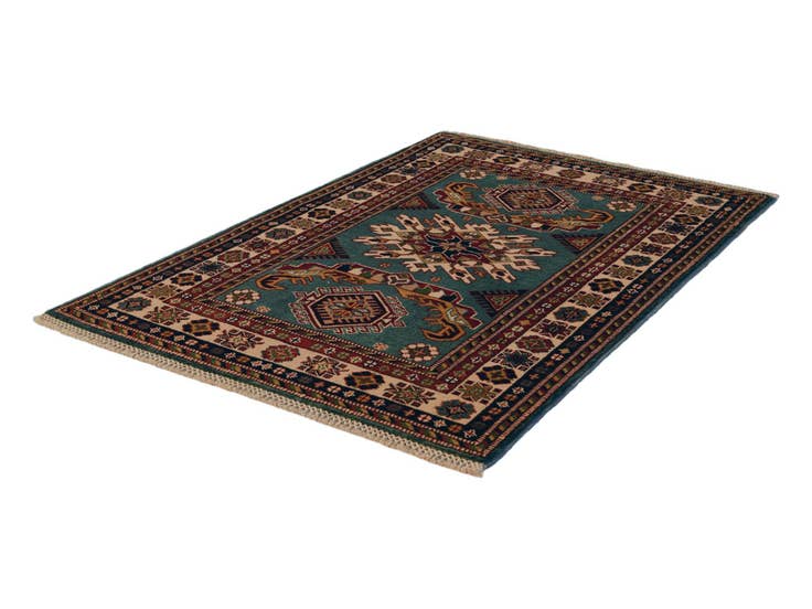 Detail image of 2' 6 x 3' 8 Hand Knotted Shirvan Rug