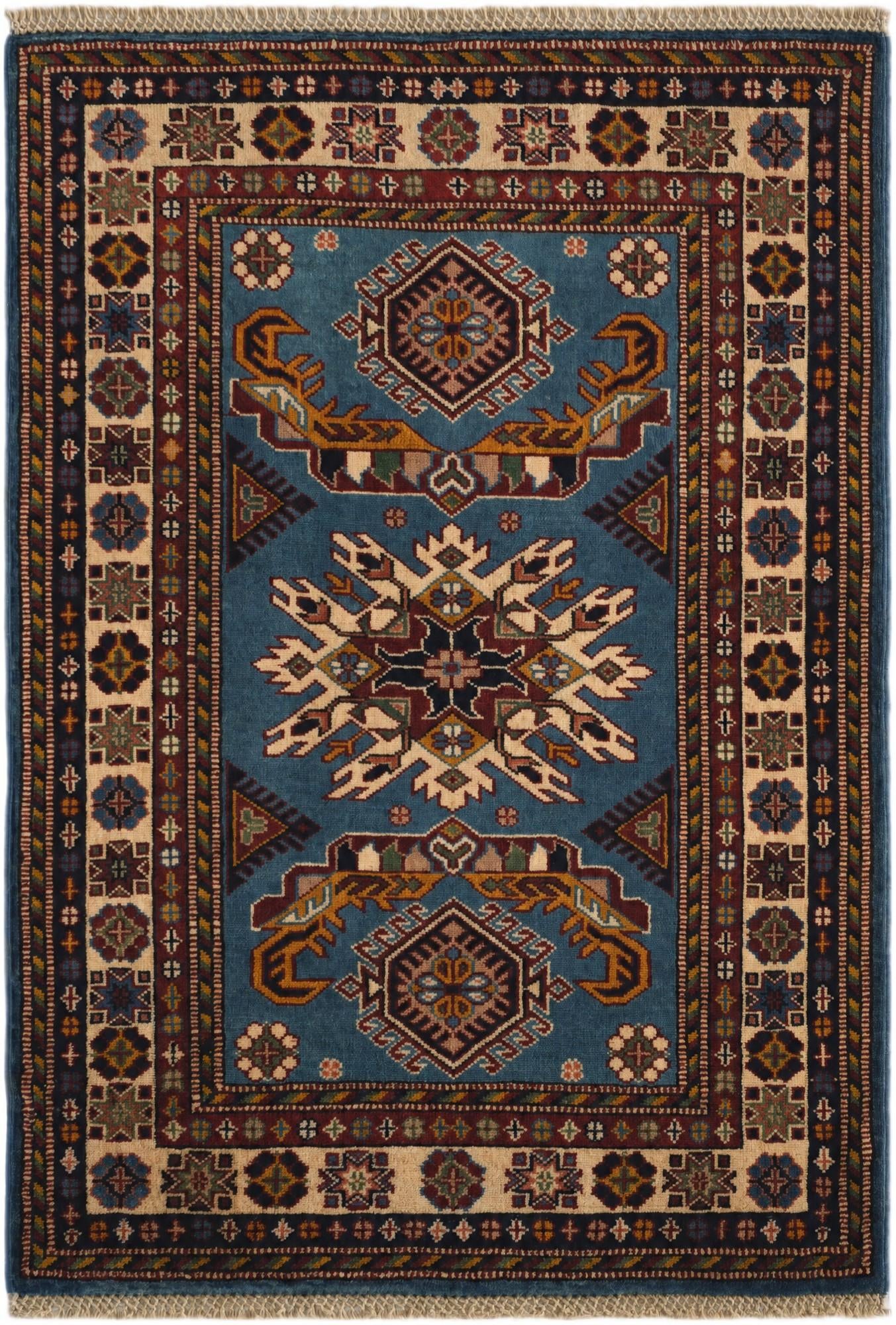 2' 6 x 3' 8 Hand Knotted Shirvan Rug