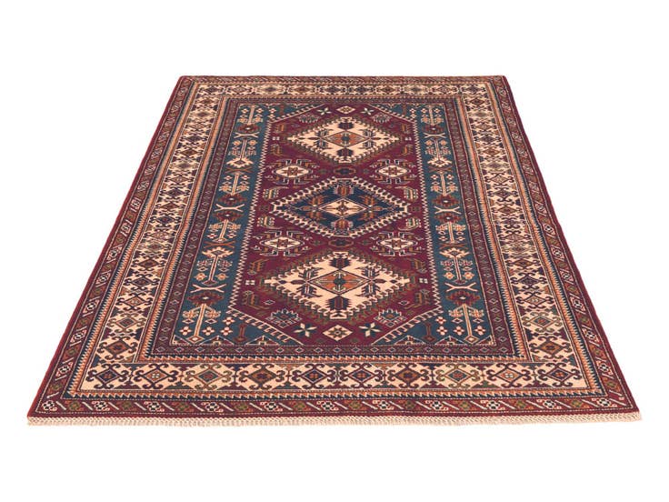 Detail image of 130cm x 175cm Hand Knotted Shirvan Rug