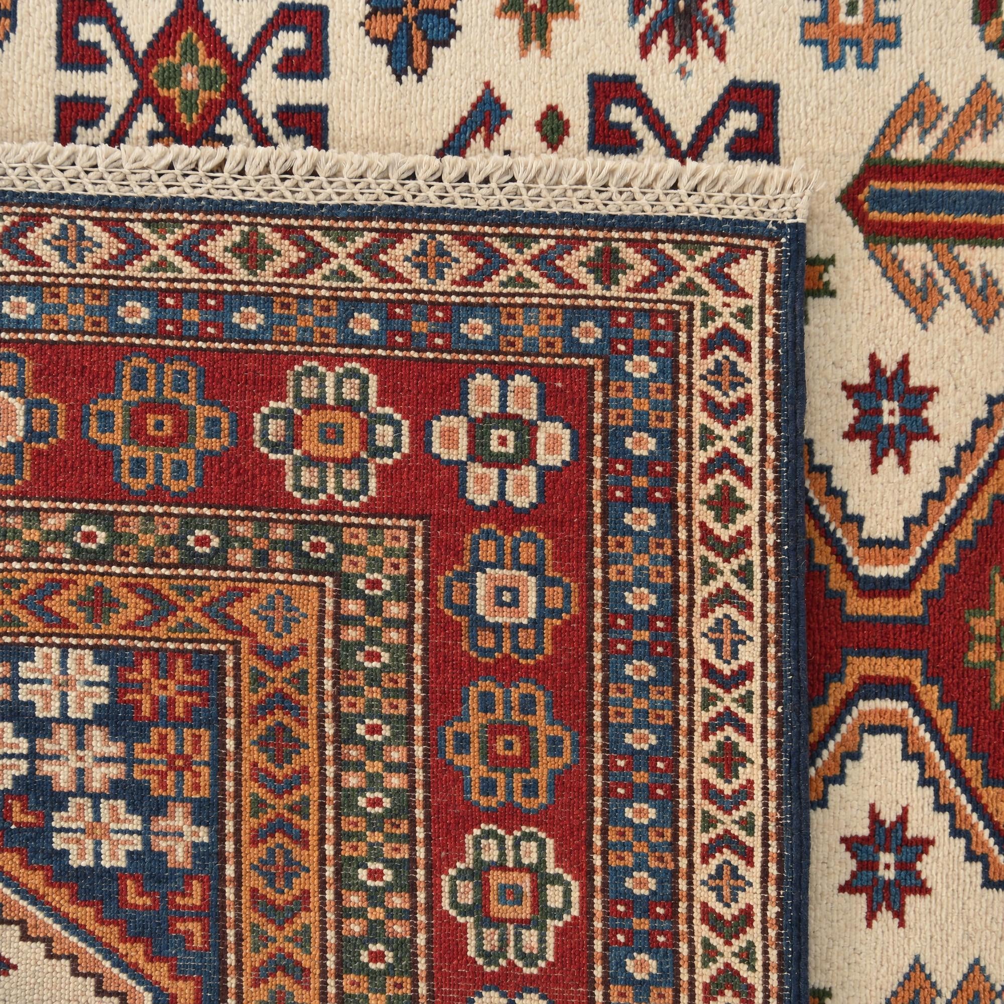 125cm x 180cm Handgeknüpft Shirvan Teppich