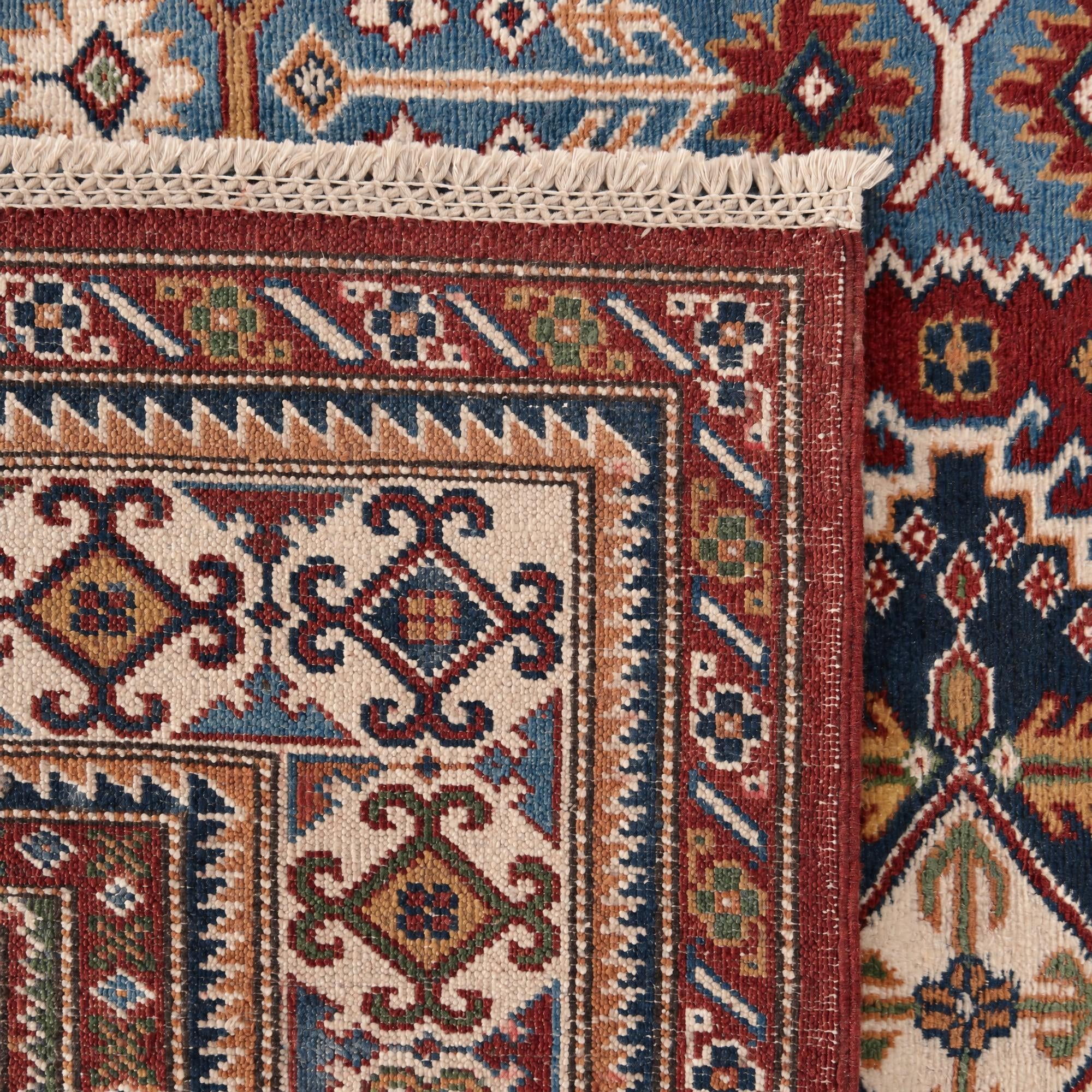 125cm x 185cm Handgeknüpft Shirvan Teppich
