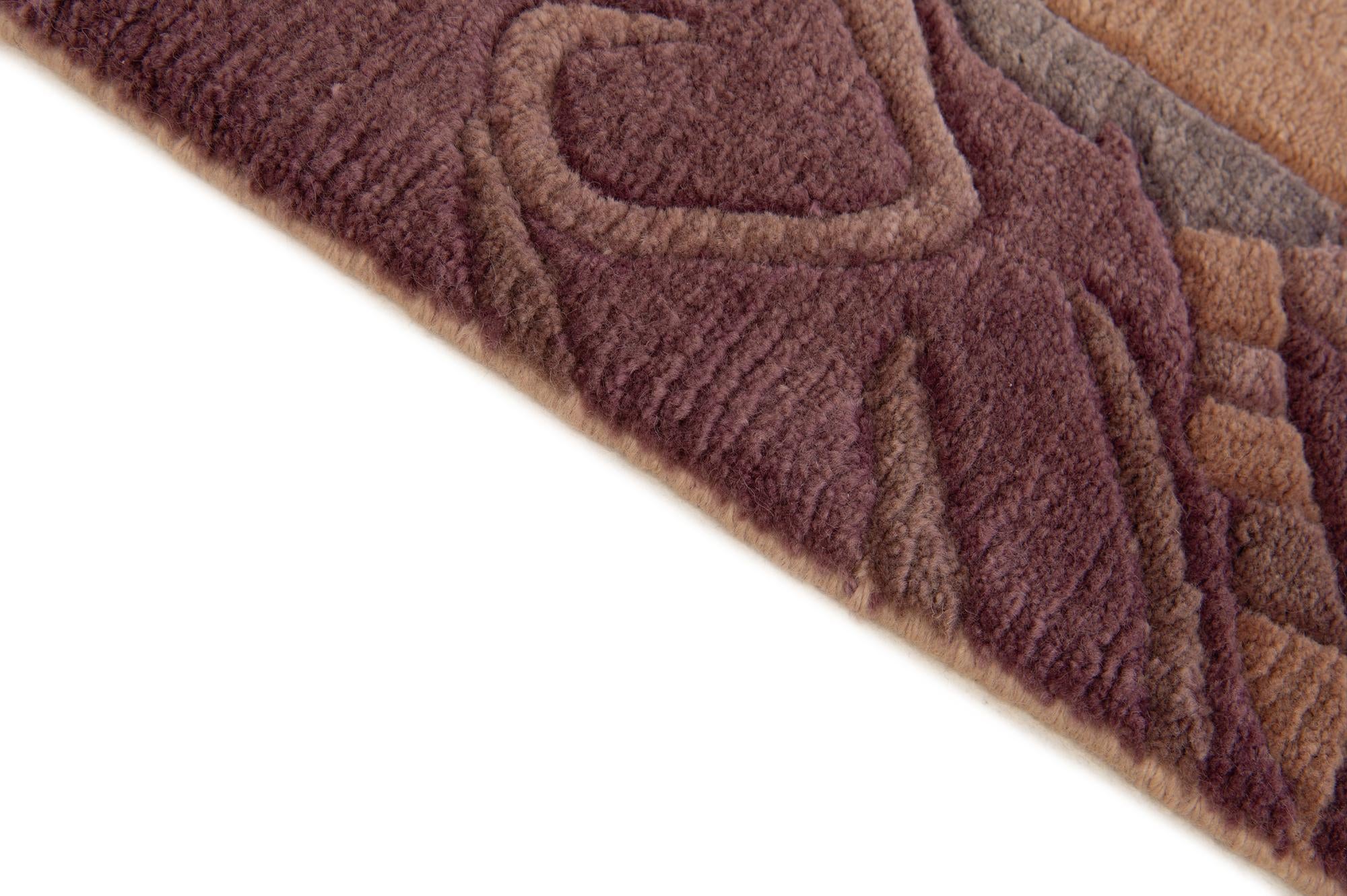 4' 1 x 5' 10 Hand Knotted Tibet Wool Rug