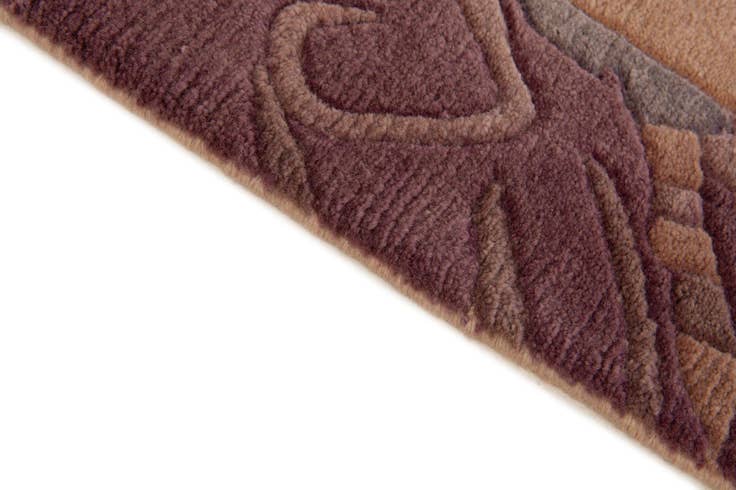 Detail image of 4' 1 x 5' 10 Hand Knotted Tibet Wool Rug