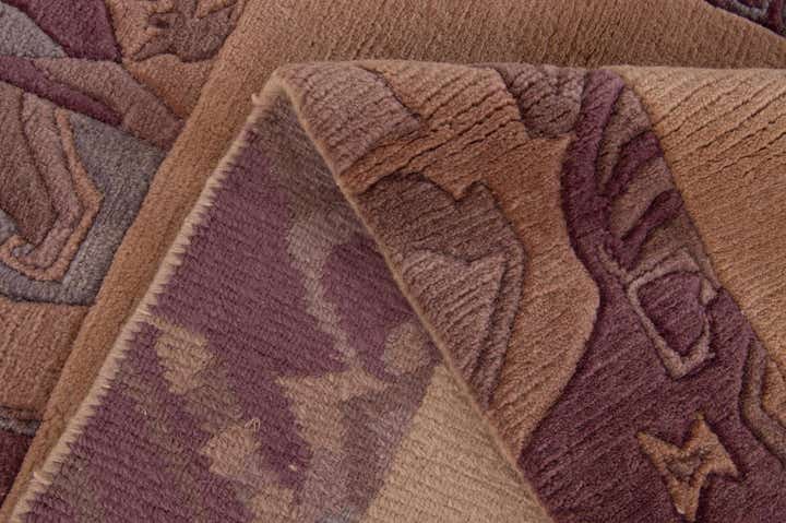 4' 1 x 5' 10 Hand Knotted Tibet Wool Rug