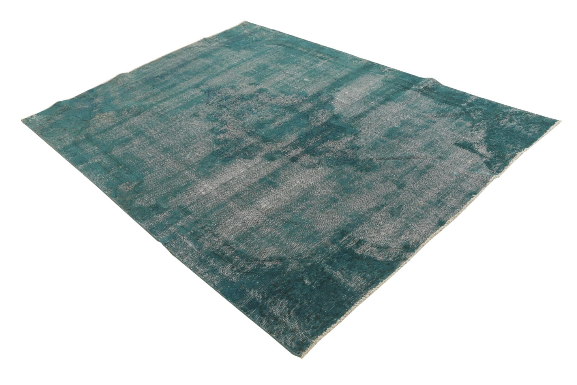 6' x 7' 8 Hand Knotted Ultra Vintage Persian Wool Rug