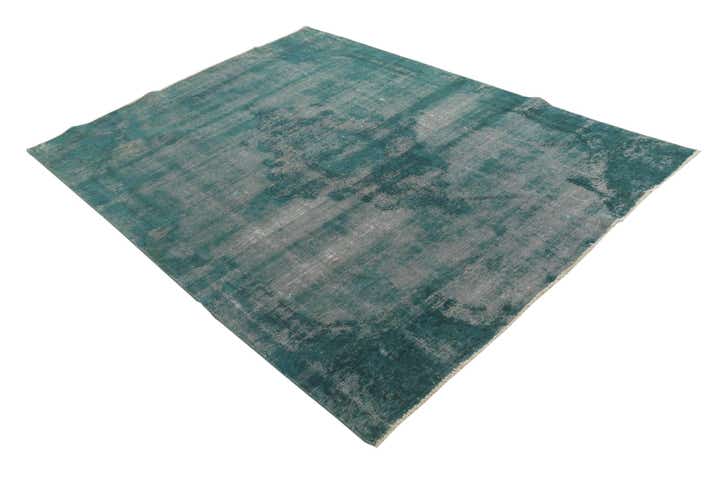 6' x 7' 8 Hand Knotted Ultra Vintage Persian Wool Rug