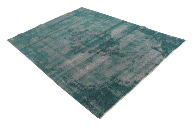 Detail image of 6' x 7' 8 Hand Knotted Ultra Vintage Persian Wool Rug
