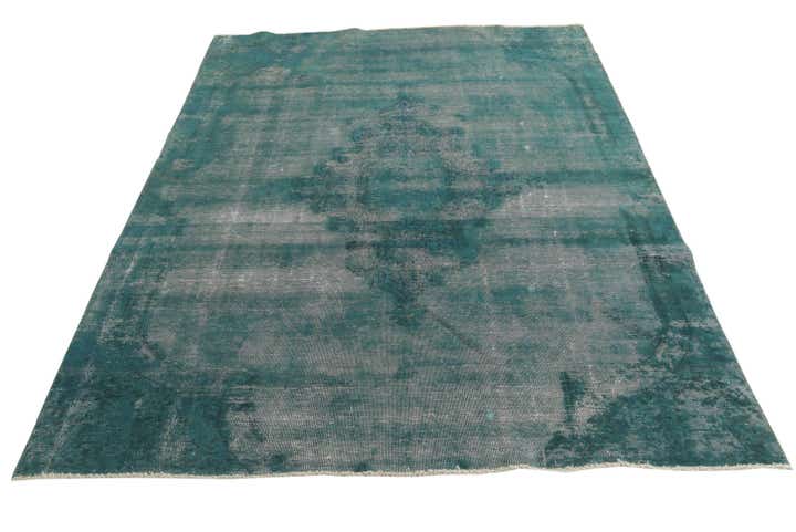 6' x 7' 8 Hand Knotted Ultra Vintage Persian Wool Rug