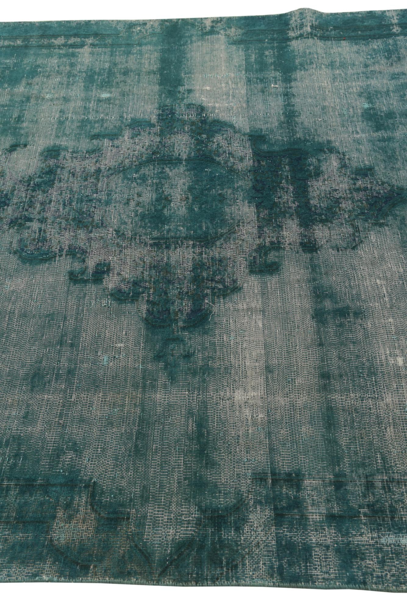 6' x 7' 8 Hand Knotted Ultra Vintage Persian Wool Rug