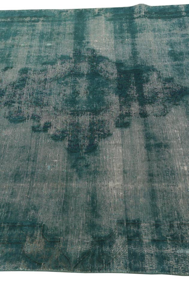 Detail image of 6' x 7' 8 Hand Knotted Ultra Vintage Persian Wool Rug
