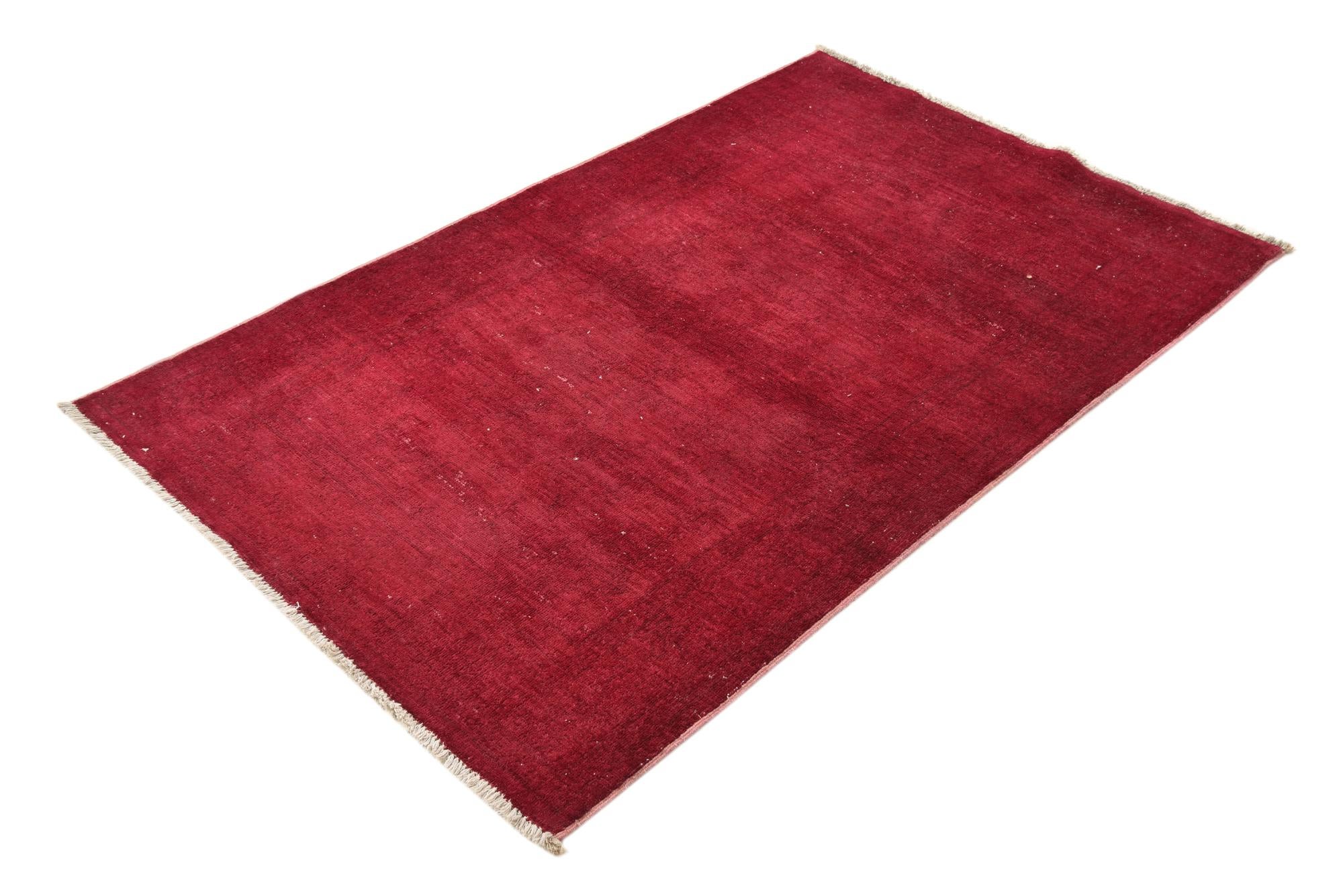 3' 2 x 5' 2 Hand Knotted Ultra Vintage Persian Wool Rug