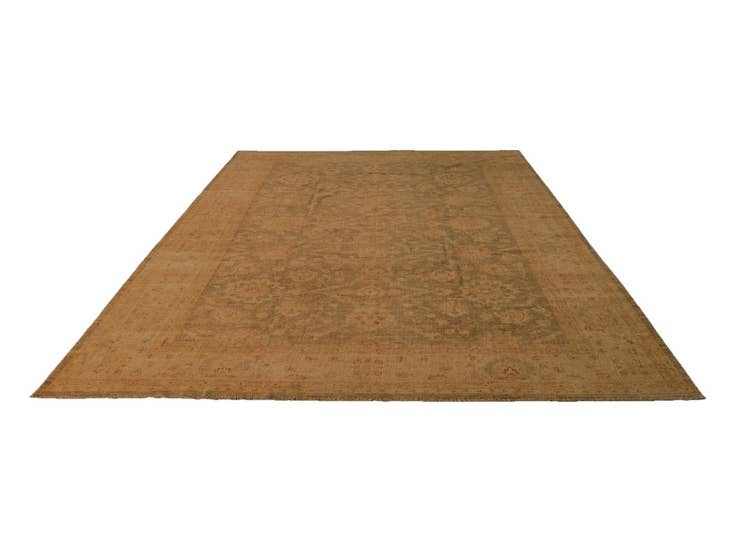 Detail image of 10' 2 x 16' 1 Hand Knotted Vintage Rug