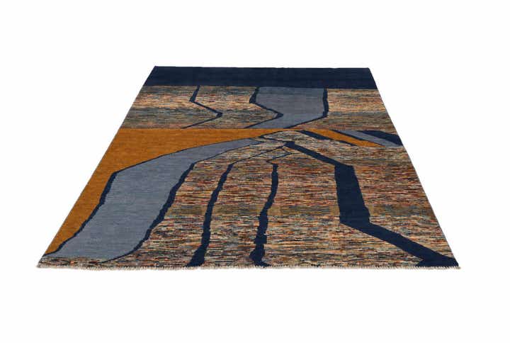 5' 9 x 7' 7 Hand Knotted Ziegler Modern Rug