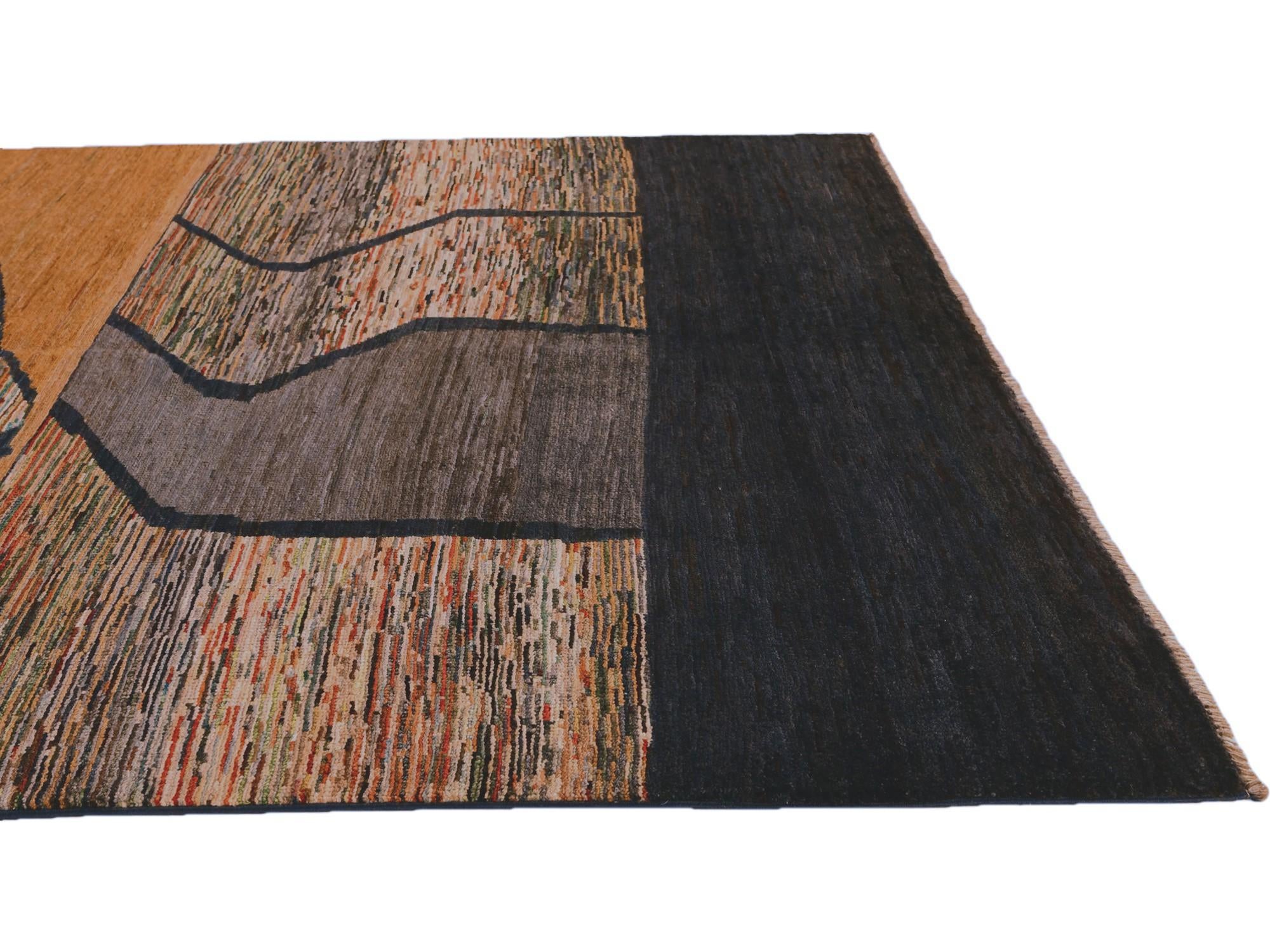 5' 9 x 7' 7 Hand Knotted Ziegler Modern Rug