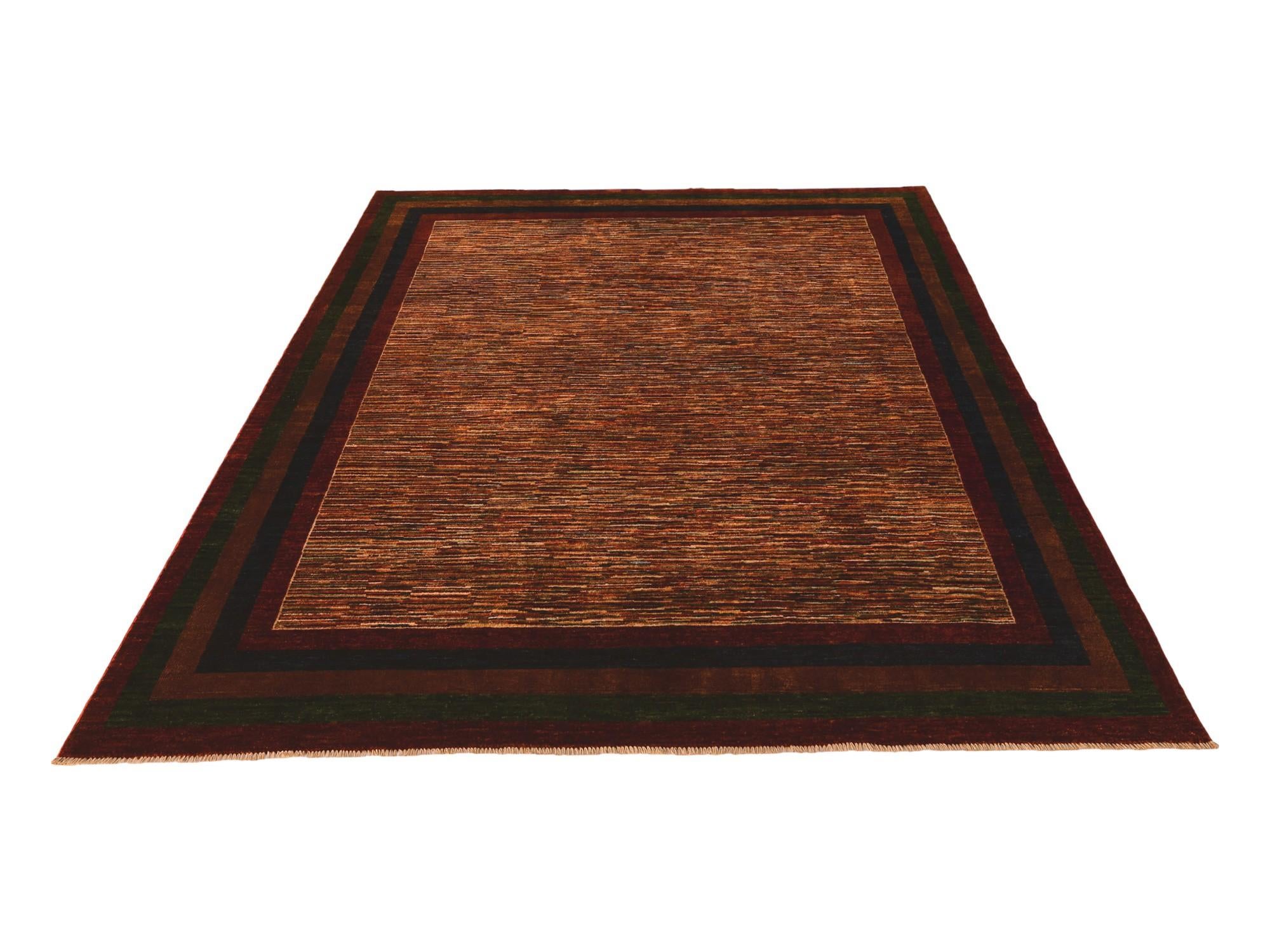 6' 8 x 9' 3 Hand Knotted Ziegler Modern Rug