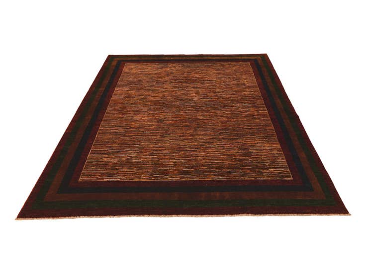 Detail image of 6' 8 x 9' 3 Hand Knotted Ziegler Modern Rug