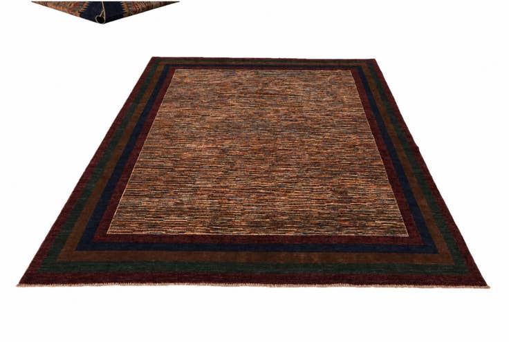 Detail image of 6' 8 x 9' 3 Hand Knotted Ziegler Modern Rug