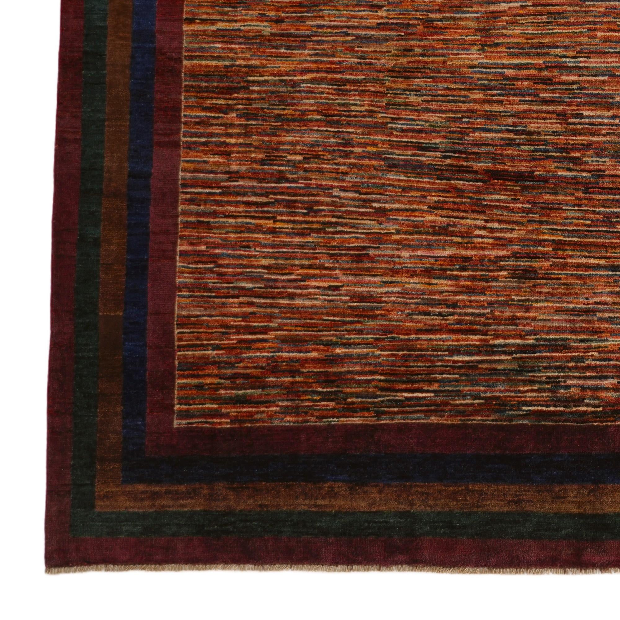 6' 8 x 9' 3 Hand Knotted Ziegler Modern Rug
