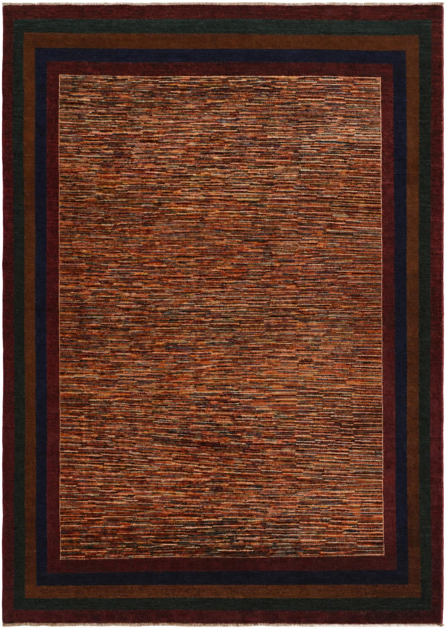6' 8 x 9' 3 Hand Knotted Ziegler Modern Rug