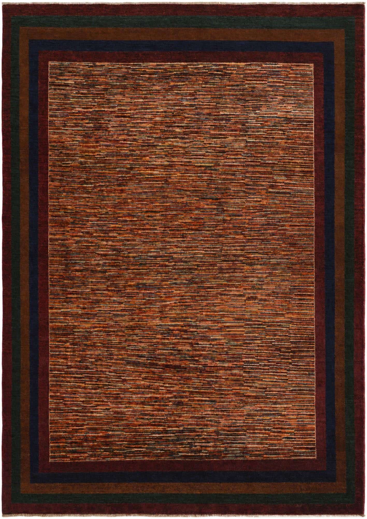 6' 8 x 9' 3 Hand Knotted Ziegler Modern Rug