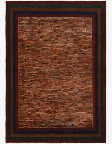 6' 8 x 9' 3 Hand Knotted Ziegler Modern Rug