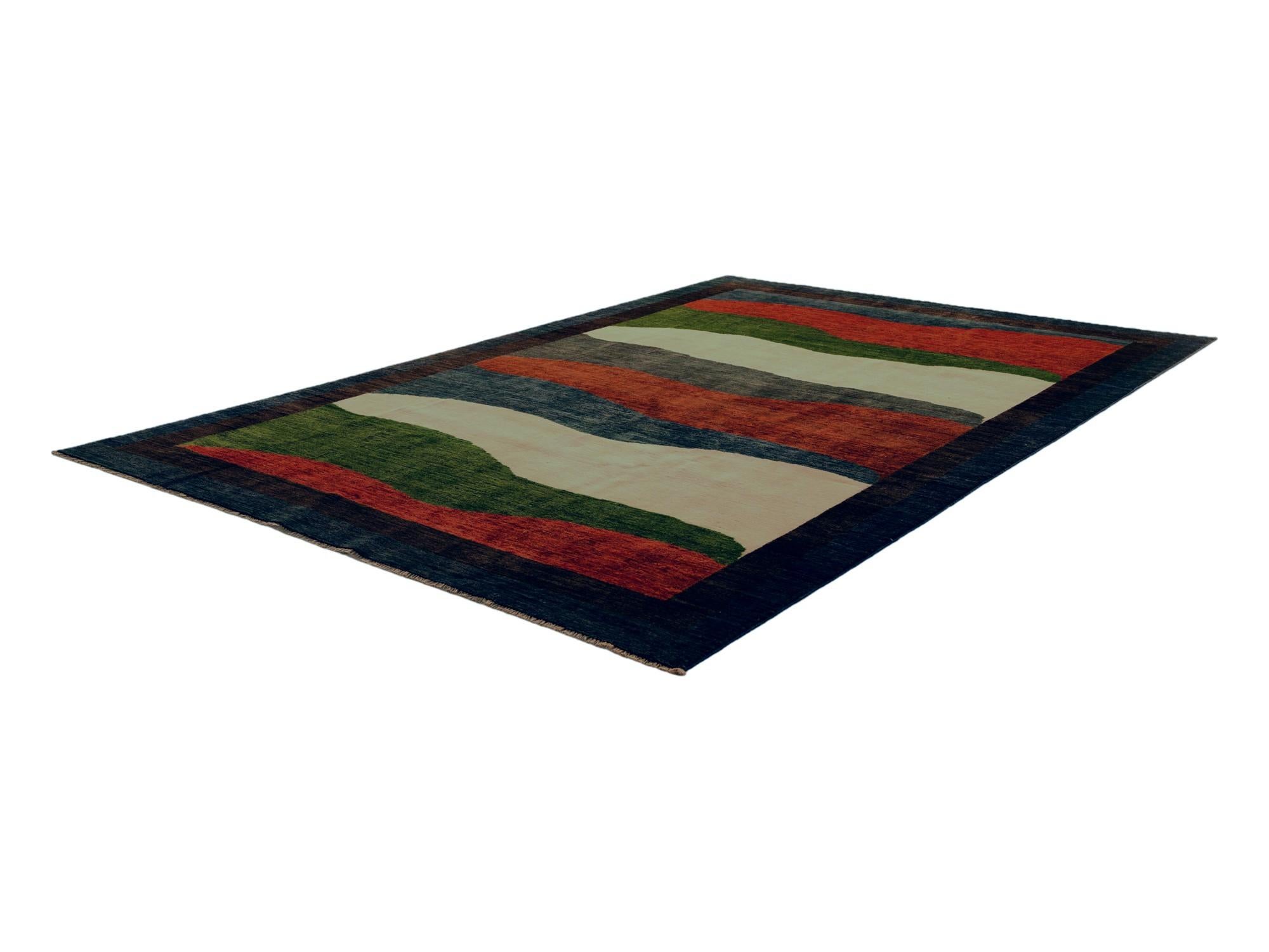 6' 6 x 9' 8 Hand Knotted Ziegler Modern Rug