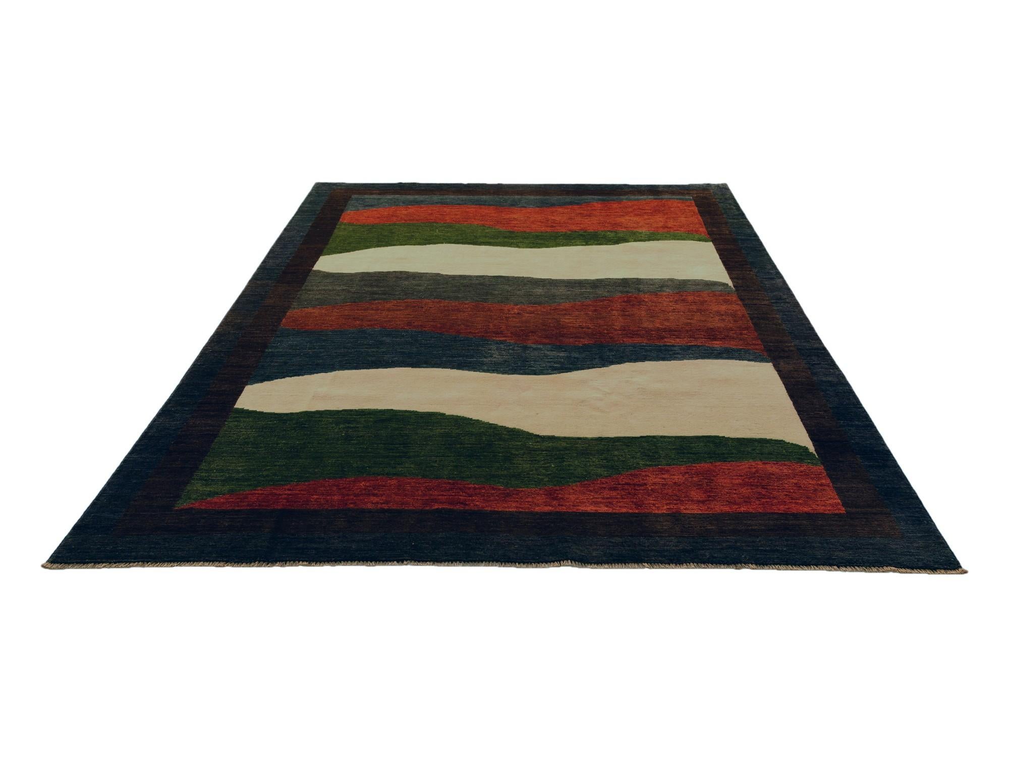 6' 6 x 9' 8 Hand Knotted Ziegler Modern Rug