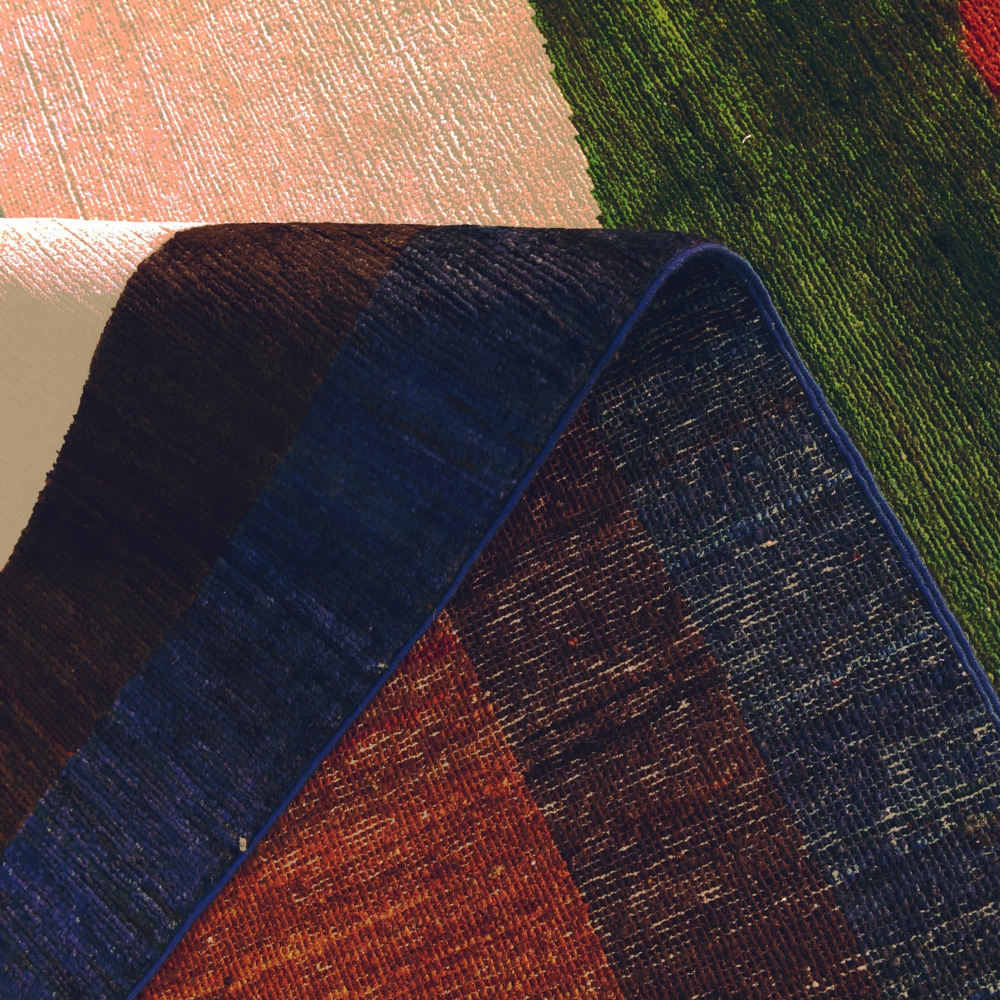 6' 6 x 9' 8 Hand Knotted Ziegler Modern Rug