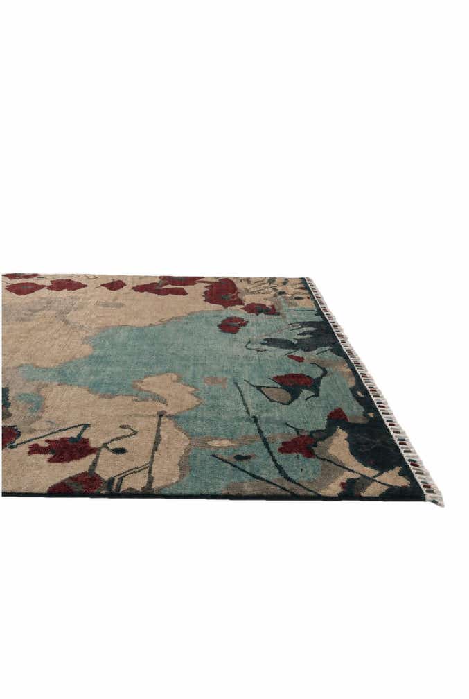 6' 6 x 7' 11 Hand Knotted Ziegler Modern Rug