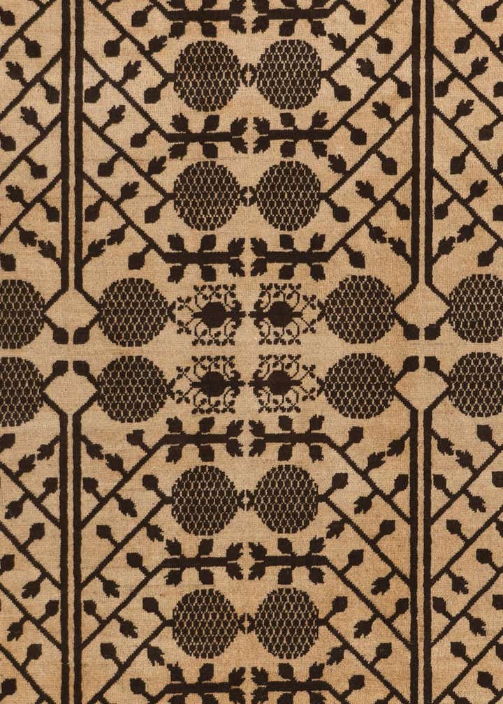 6' 9 x 9' 9 Hand Knotted Ziegler Modern Rug