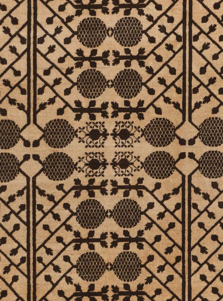 6' 9 x 9' 9 Hand Knotted Ziegler Modern Rug