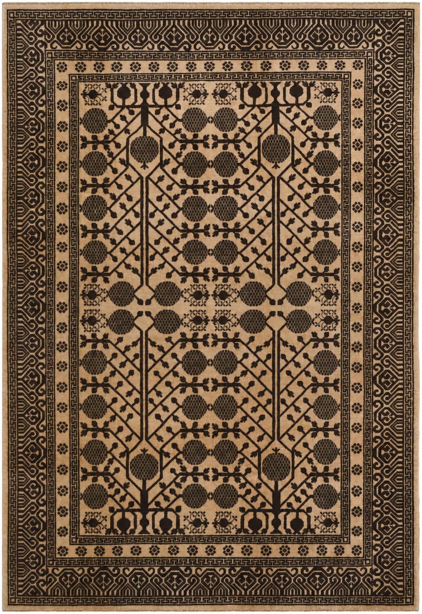 6' 9 x 9' 9 Hand Knotted Ziegler Modern Rug