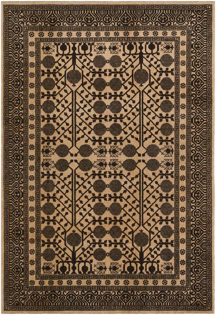 6' 9 x 9' 9 Hand Knotted Ziegler Modern Rug