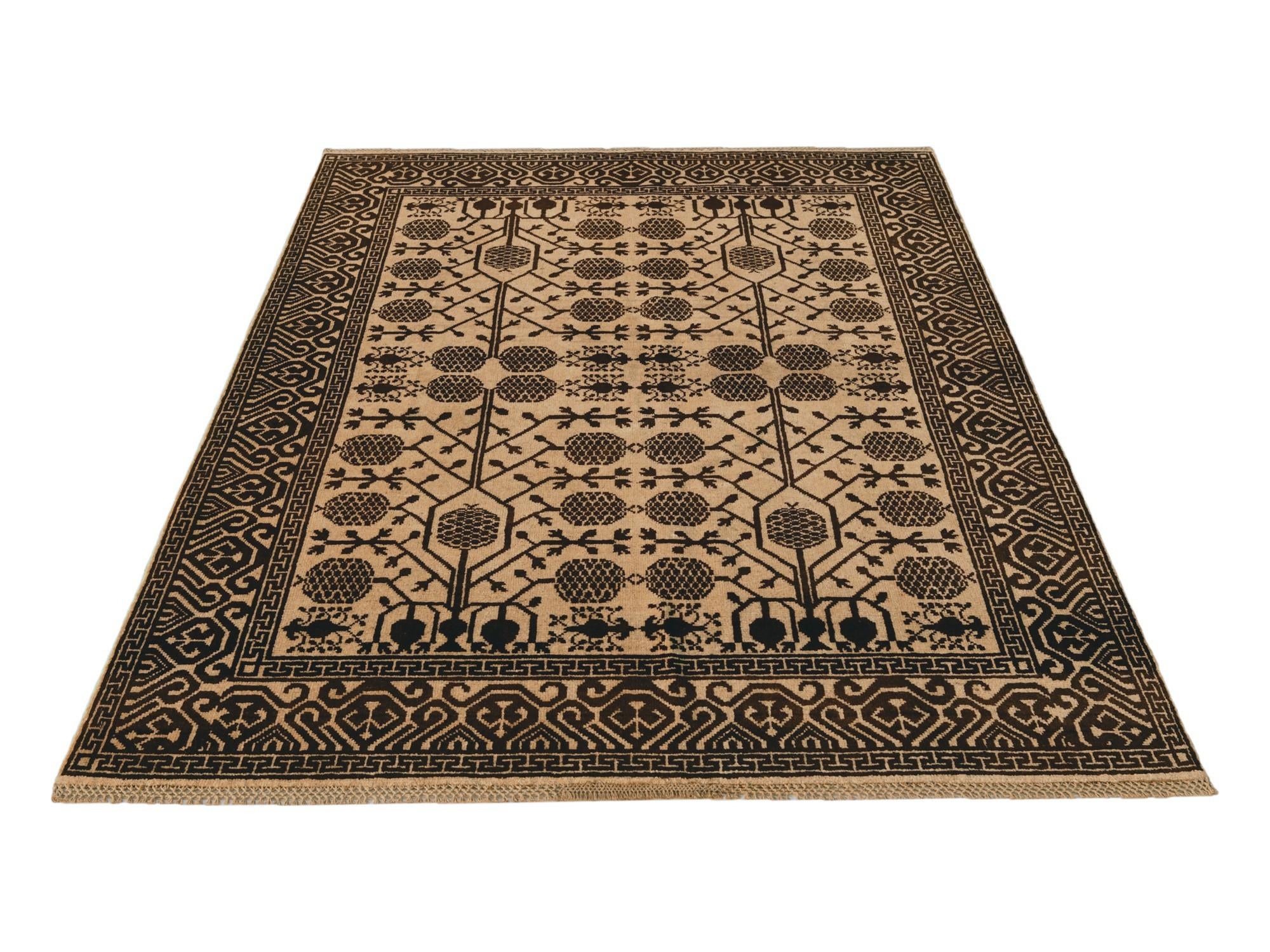 5' x 6' 6 Hand Knotted Ziegler Modern Rug