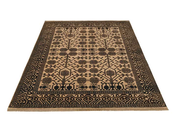 5' x 6' 6 Hand Knotted Ziegler Modern Rug