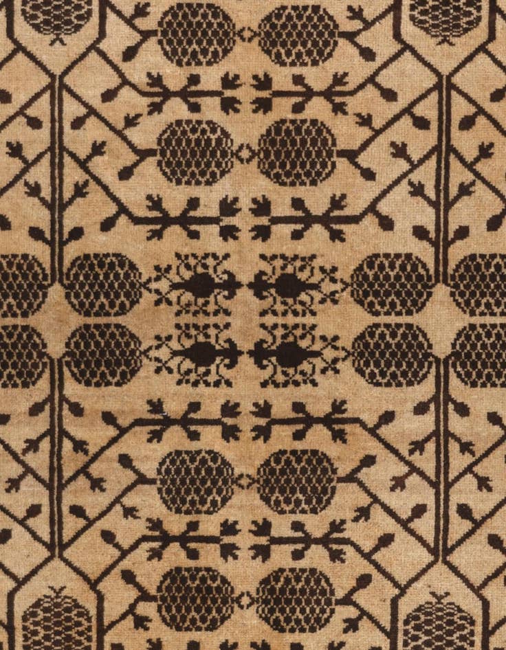 Detail image of 5' x 6' 6 Hand Knotted Ziegler Modern Rug