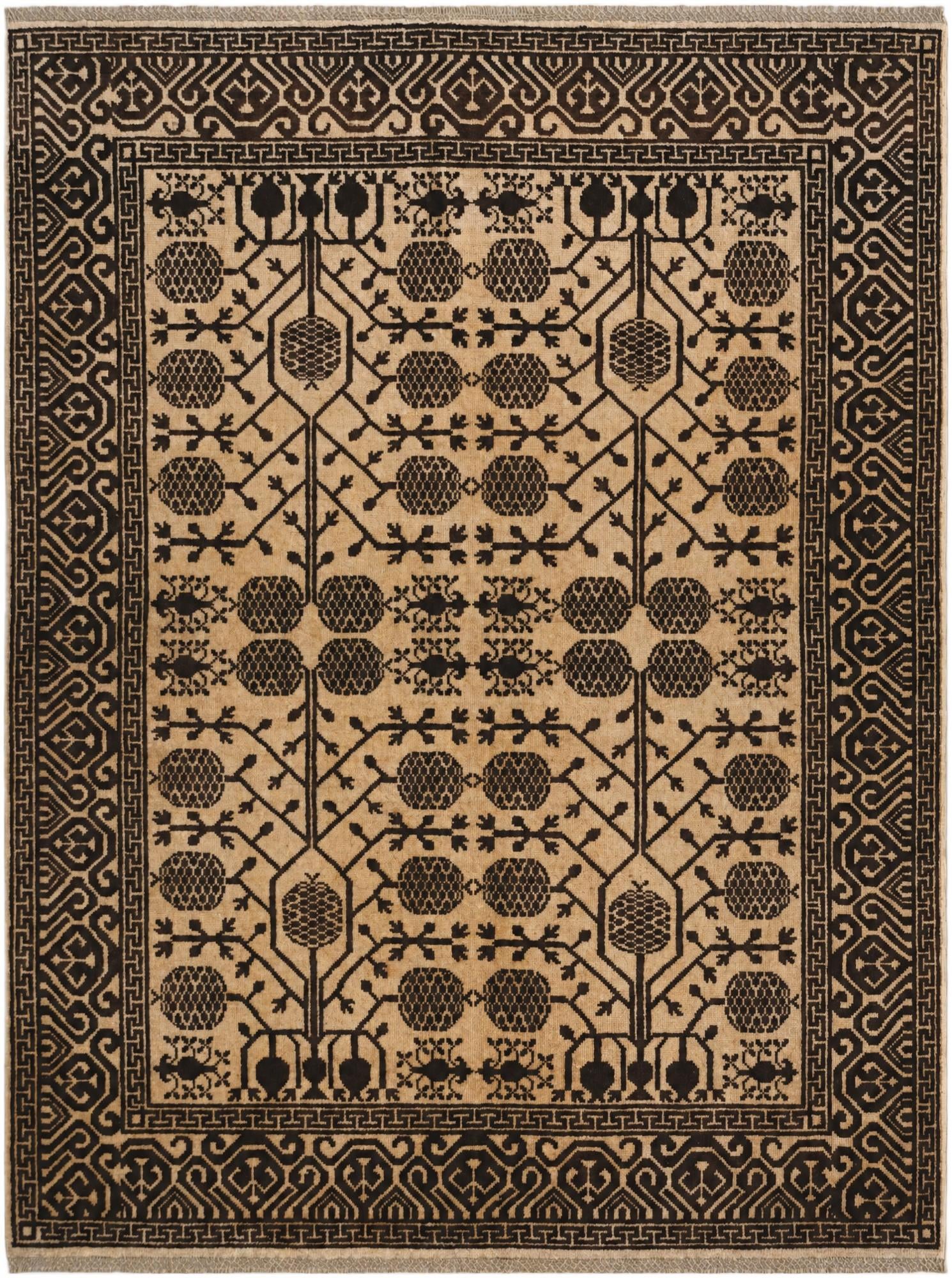 5' x 6' 6 Hand Knotted Ziegler Modern Rug