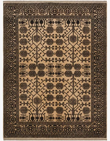 5' x 6' 6 Hand Knotted Ziegler Modern Rug