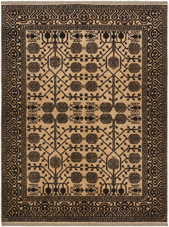 5' x 6' 6 Hand Knotted Ziegler Modern Rug