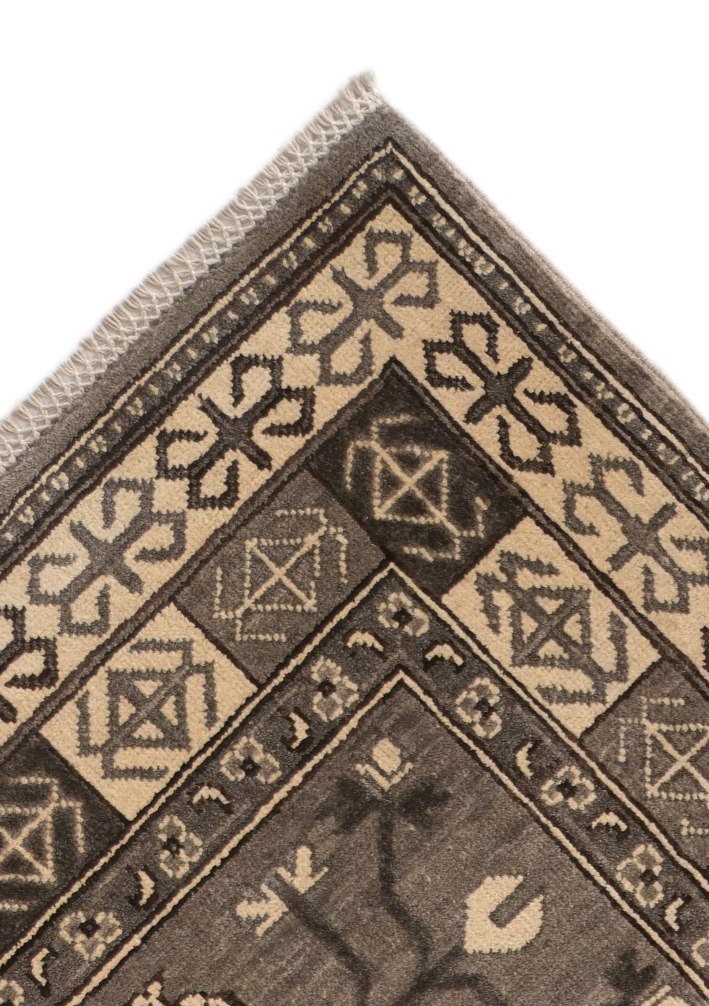 5' 10 x 7' 11 Hand Knotted Ziegler Modern Rug