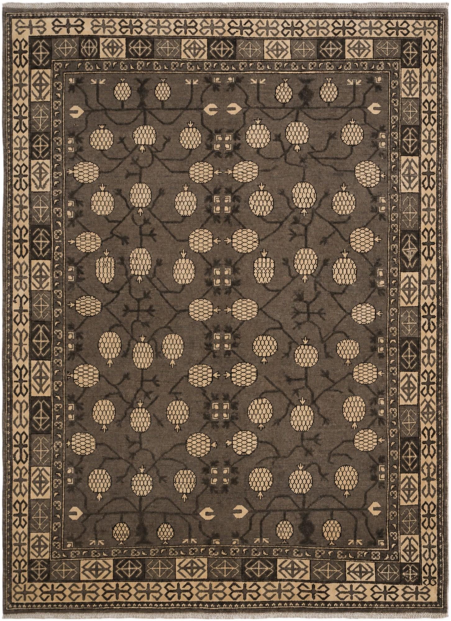 5' 10 x 7' 11 Hand Knotted Ziegler Modern Rug